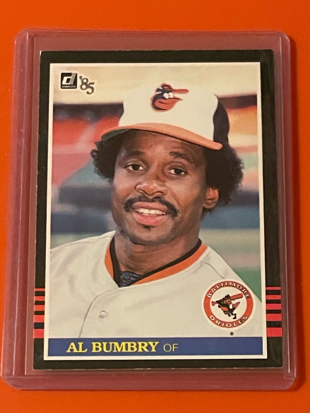 Al Bumbry #350 1985 Donruss Baseball Trading Card